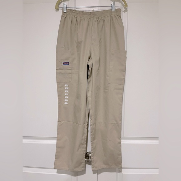 Workwear, thin khaki cargo style pants petite small - Picture 1 of 5